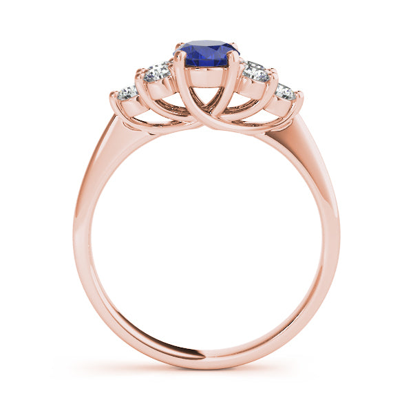 14K Rose Gold 1/3 CT Diamond Fashion Ring