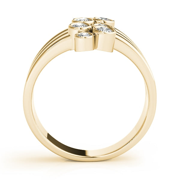 18K Yellow Gold 1 ct tw Fashion Diamond Ring