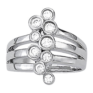 Platinum 1 ct tw Fashion Diamond Ring