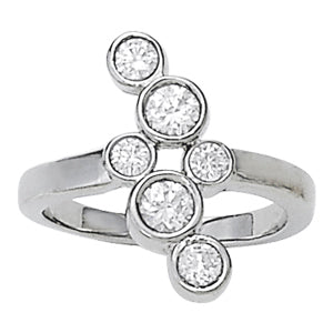 Multi-Diamond Fashion Ring