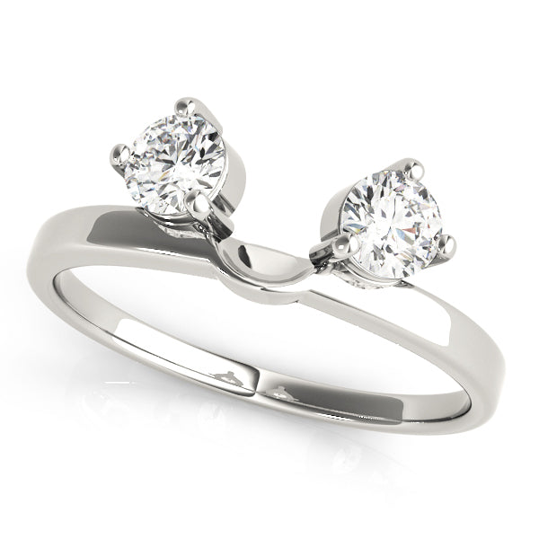 Platinum White Diamond Wedding Ring