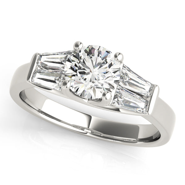 Platinum 1.5 CT Diamond Engagement Ring