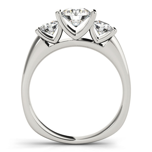 18K White Gold 1.25 ct Round Diamond Engagement Ring