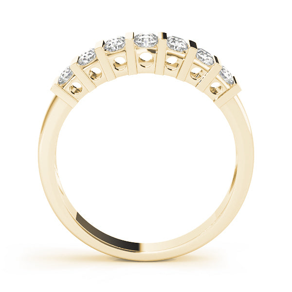 14K Yellow Gold Diamond Wedding Ring
