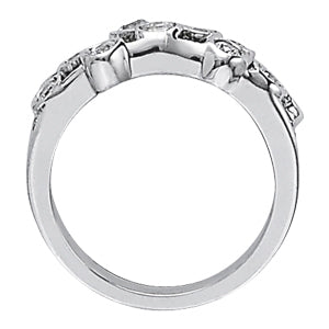 White Gold 1 CT Multi-Diamond Fashion Ring