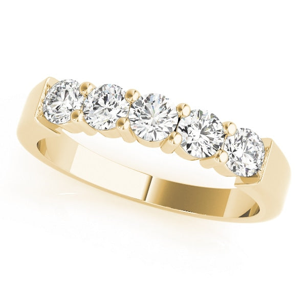 14K Yellow Gold 1/2 ct tw Diamond Wedding Ring