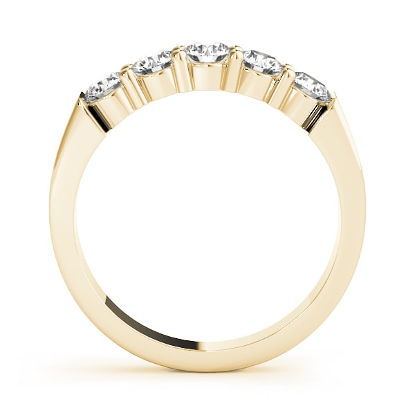14K Yellow Gold 1/2 ct tw Diamond Wedding Ring