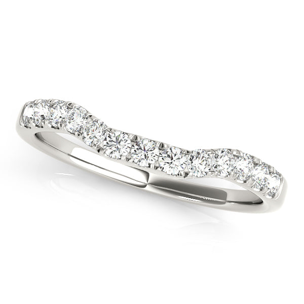 Multi-Diamond 14K Gold Wedding Ring
