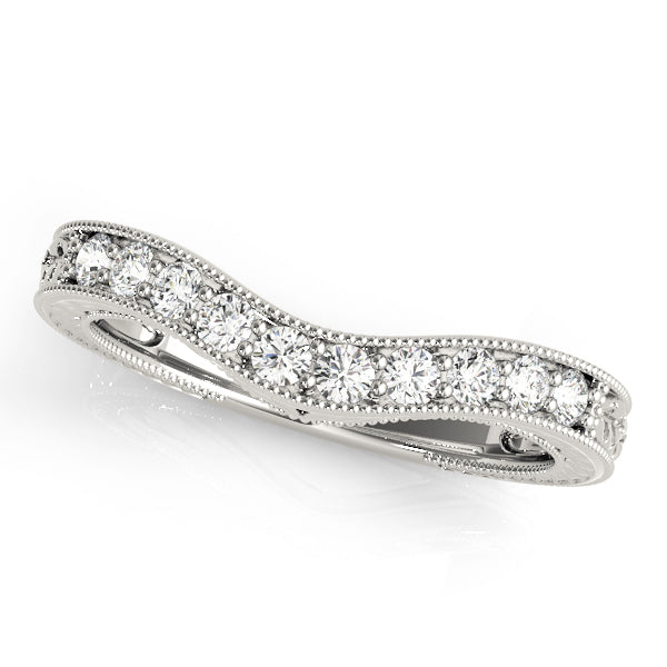 Platinum White Diamond Wedding Ring
