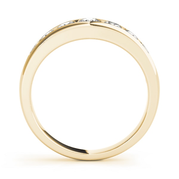 14K Yellow Gold 1 ct tw Diamond Wedding Ring