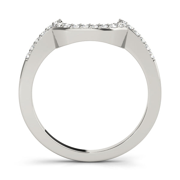 18K White Gold Diamond Wedding Ring