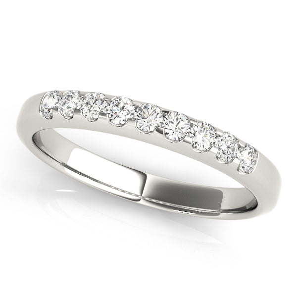 Platinum 1 CT Diamond Wedding Band Ring