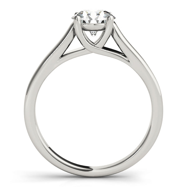 1 CT Platinum Round Diamond Engagement Ring