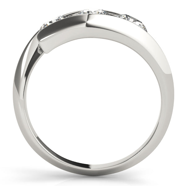 14K White Gold 1 CT Round Diamond Engagement Ring