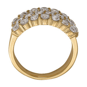 Platinum White 2ctw Round Diamond Ring
