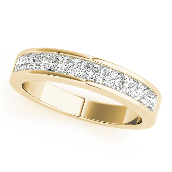 18K Yellow Gold Diamond Wedding Ring