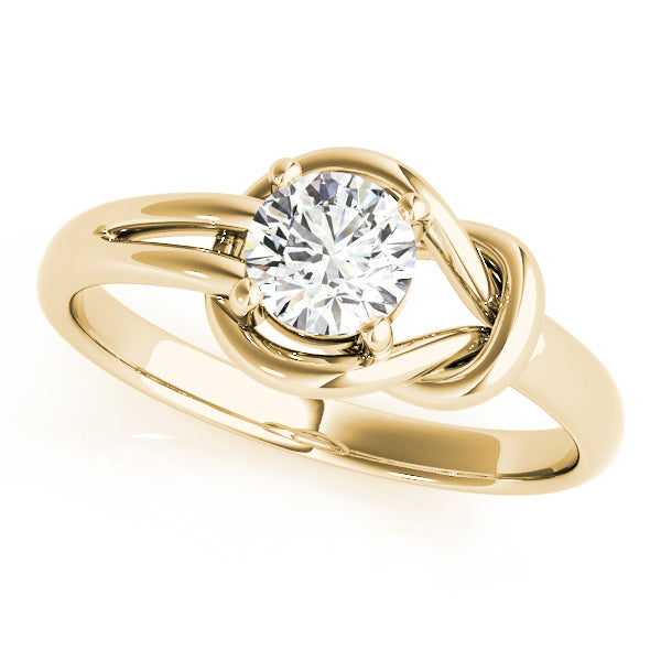 18K Yellow Gold 1 CT Diamond Fashion Ring