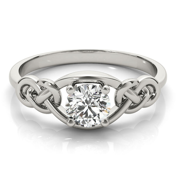 14K White Gold Diamond Fashion Ring