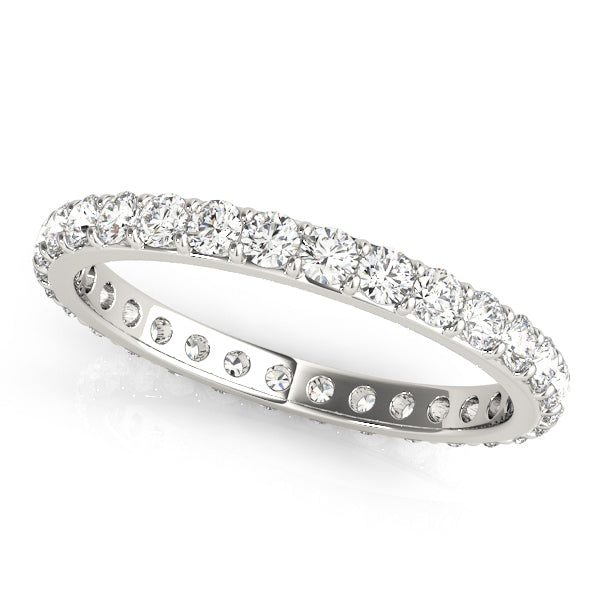Platinum White Diamond Wedding Ring