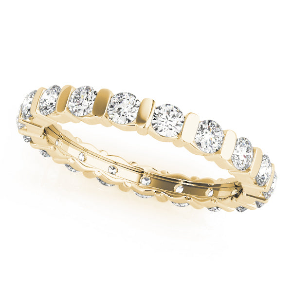 18K Yellow Gold 1.125ctw Diamond Wedding Band