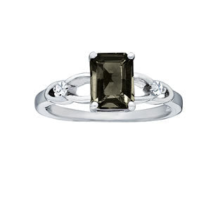 14K White Gold Multi-Diamond Fashion Ring