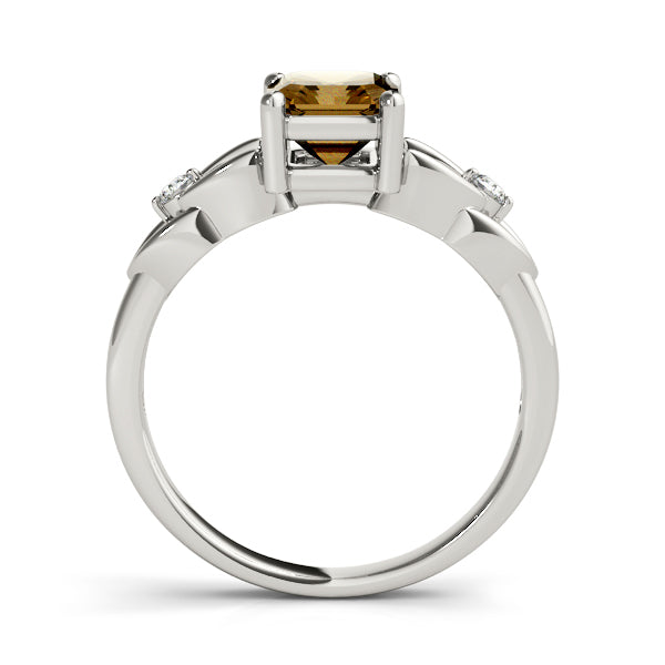 14K White Gold Multi-Diamond Fashion Ring