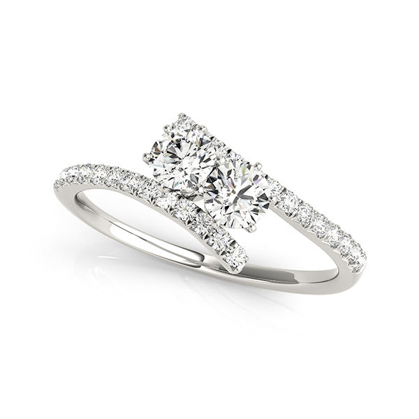 18K White Gold 1 1/4 ct tw Fashion Diamond Ring