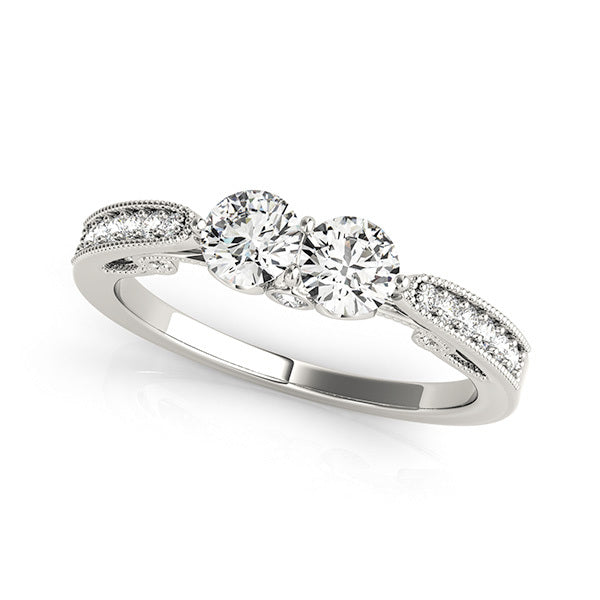 18K White Gold 1.15 CT Diamond Fashion Ring