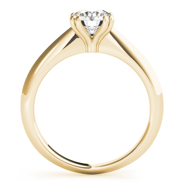 14K Yellow Gold 1 ct tw Solitaire Diamond Engagement Ring