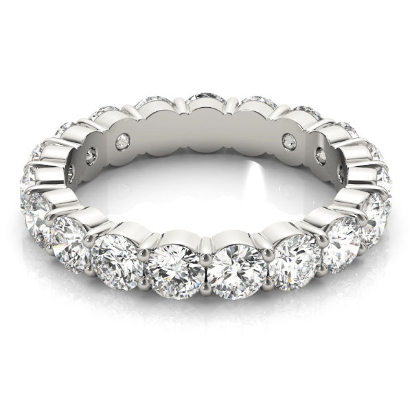 Platinum White Diamond Wedding Ring