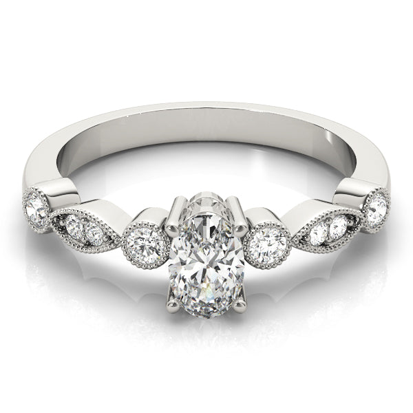 18K White Gold Diamond Fashion Ring