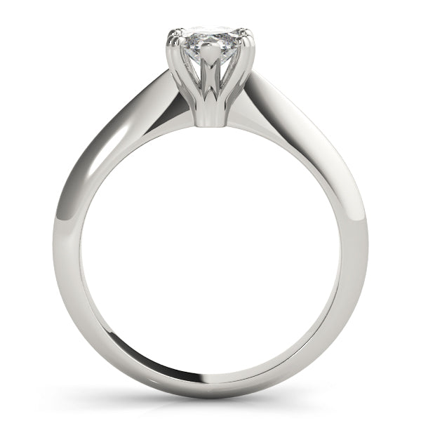 18K White Gold 1 CT Marquise Diamond Engagement Ring