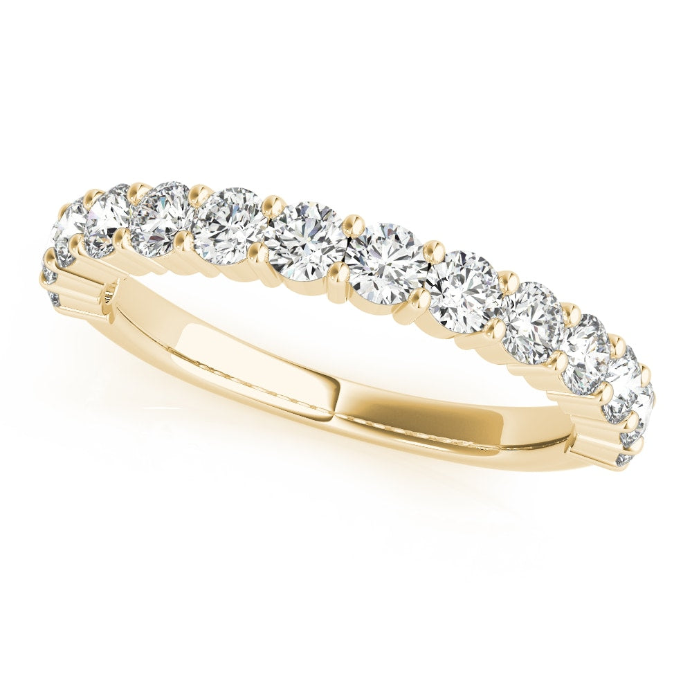 18K Yellow Gold 1 ct tw Diamond Wedding Ring