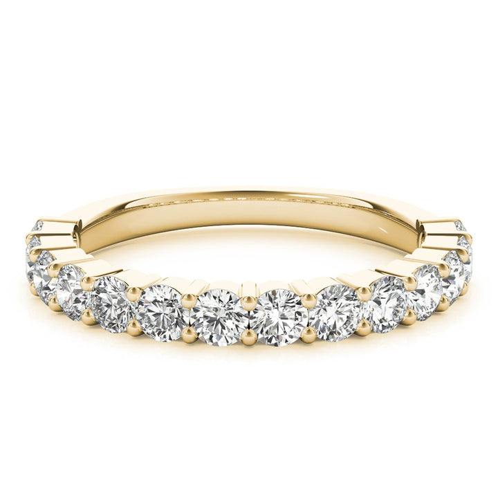 18K Yellow Gold 1 ct tw Diamond Wedding Ring