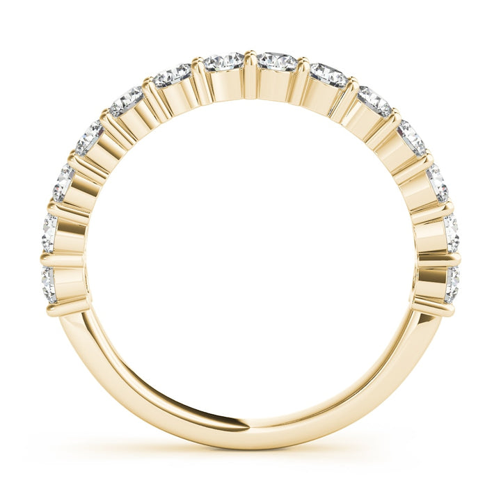 18K Yellow Gold 1 ct tw Diamond Wedding Ring
