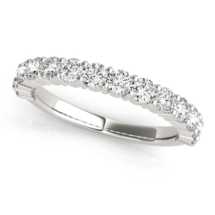 Platinum White Diamond Wedding Ring