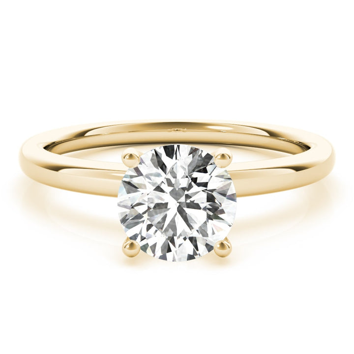 14K Yellow Gold 1 ct tw Solitaire Diamond Engagement Ring