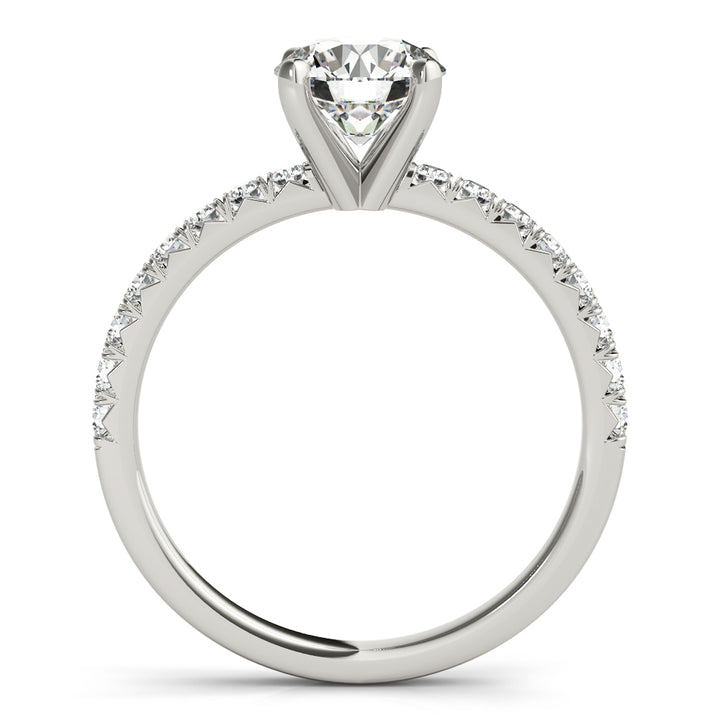 Platinum 1.25 ct Round Diamond Engagement Ring