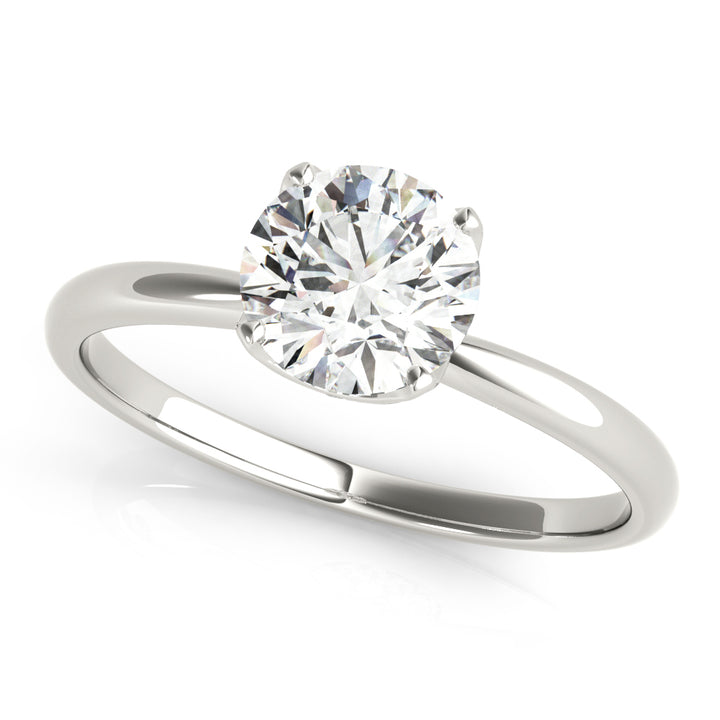 14K White Gold 1 ct Diamond Engagement Ring