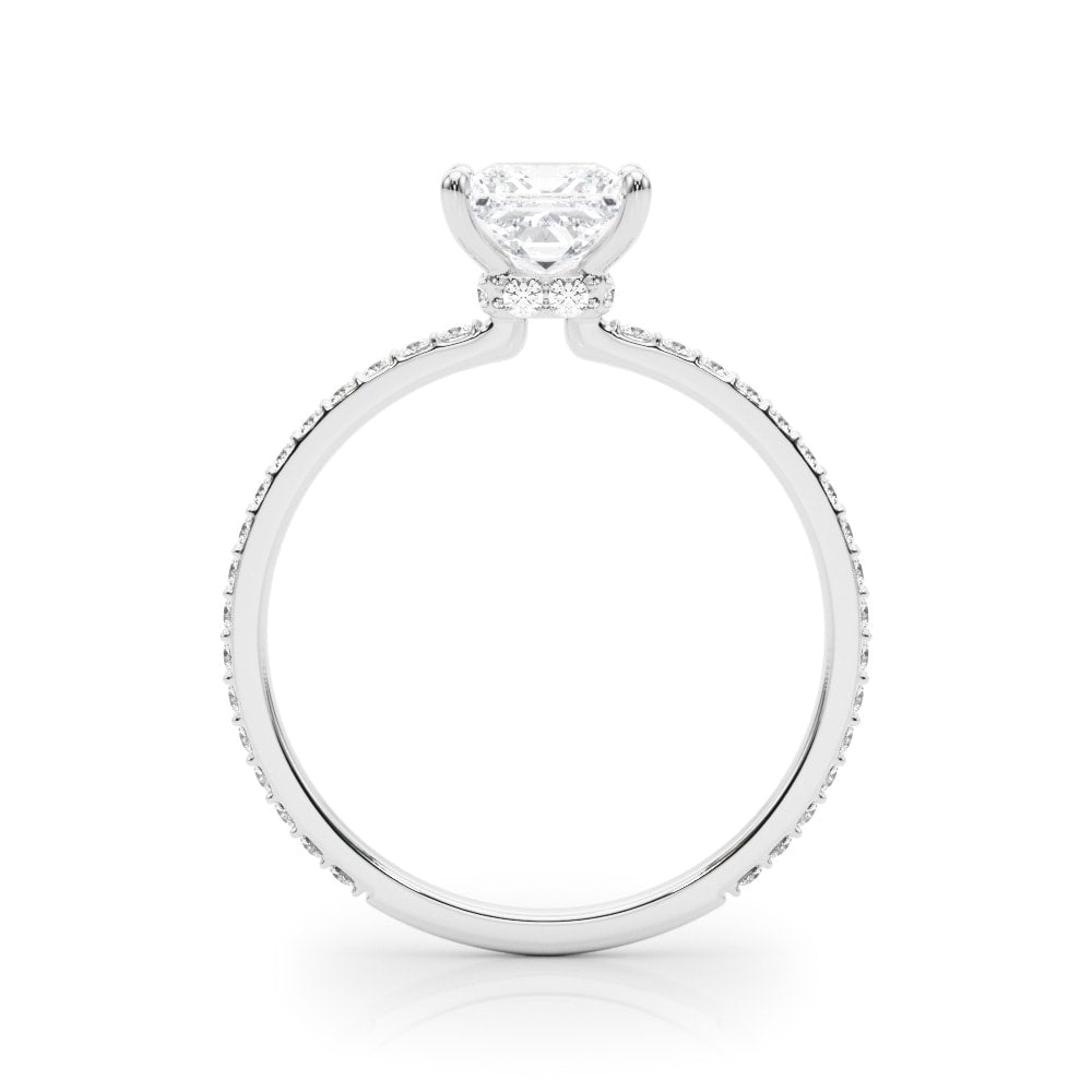 Halo Diamond Engagement Ring