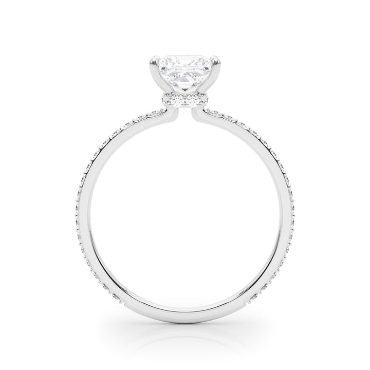 Halo Diamond Engagement Ring