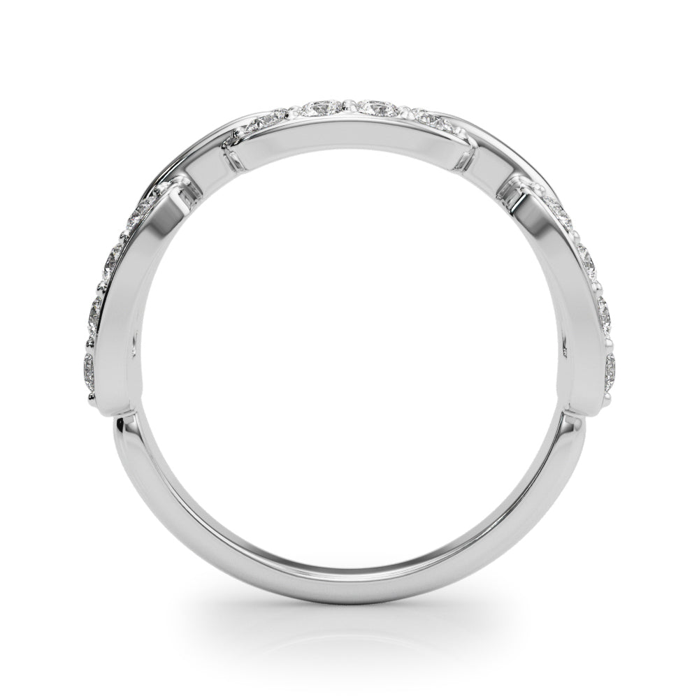 White Gold 0.78 CT Multi-Diamond Statement Ring