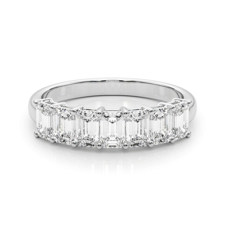 Platinum 1.75 CT Emerald Diamond Engagement Ring