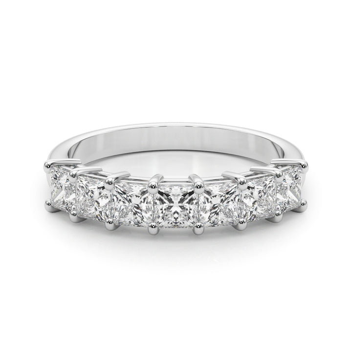 Platinum 1.4 CT Square Diamond Engagement Ring