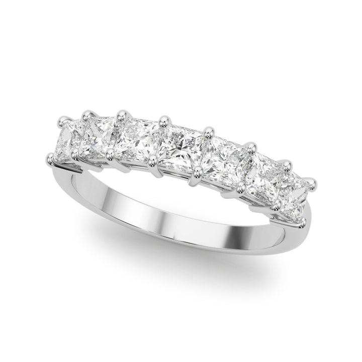 Platinum 1.4 CT Square Diamond Engagement Ring