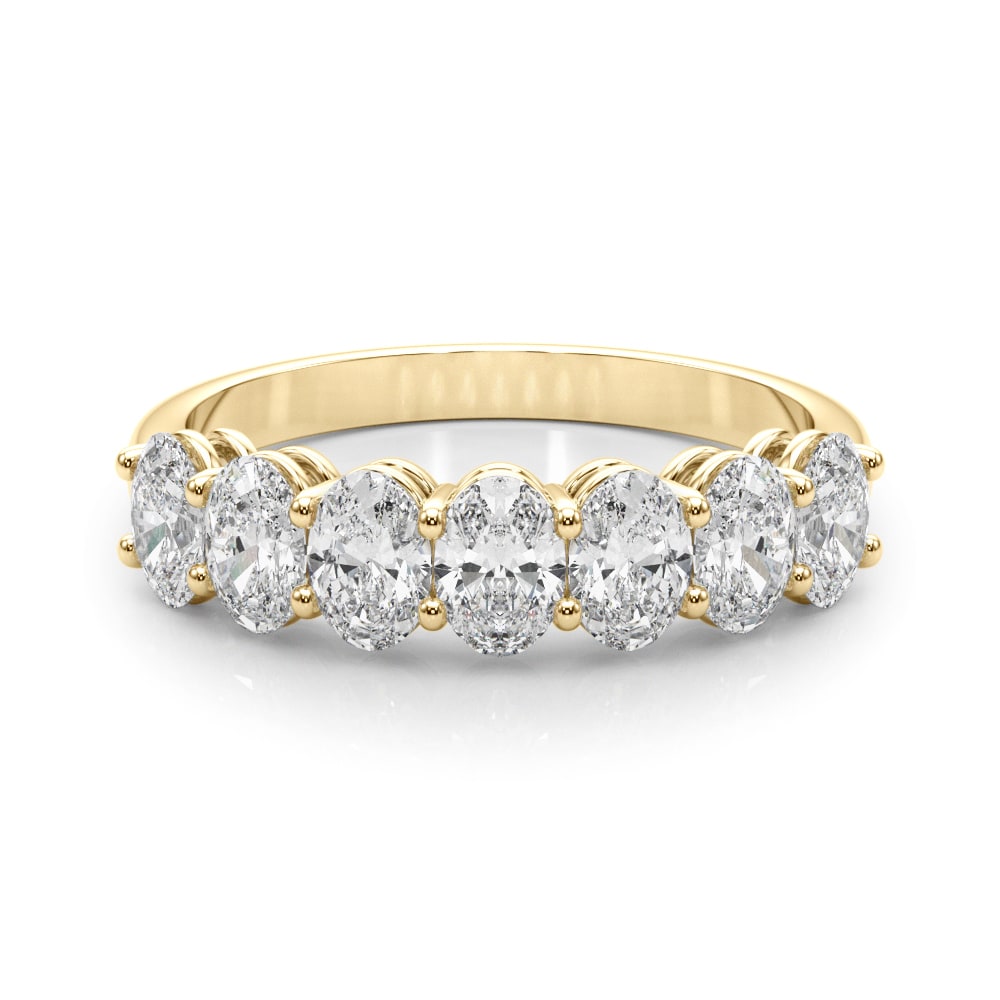 14K Yellow Gold 1 ct tw Diamond Wedding Ring