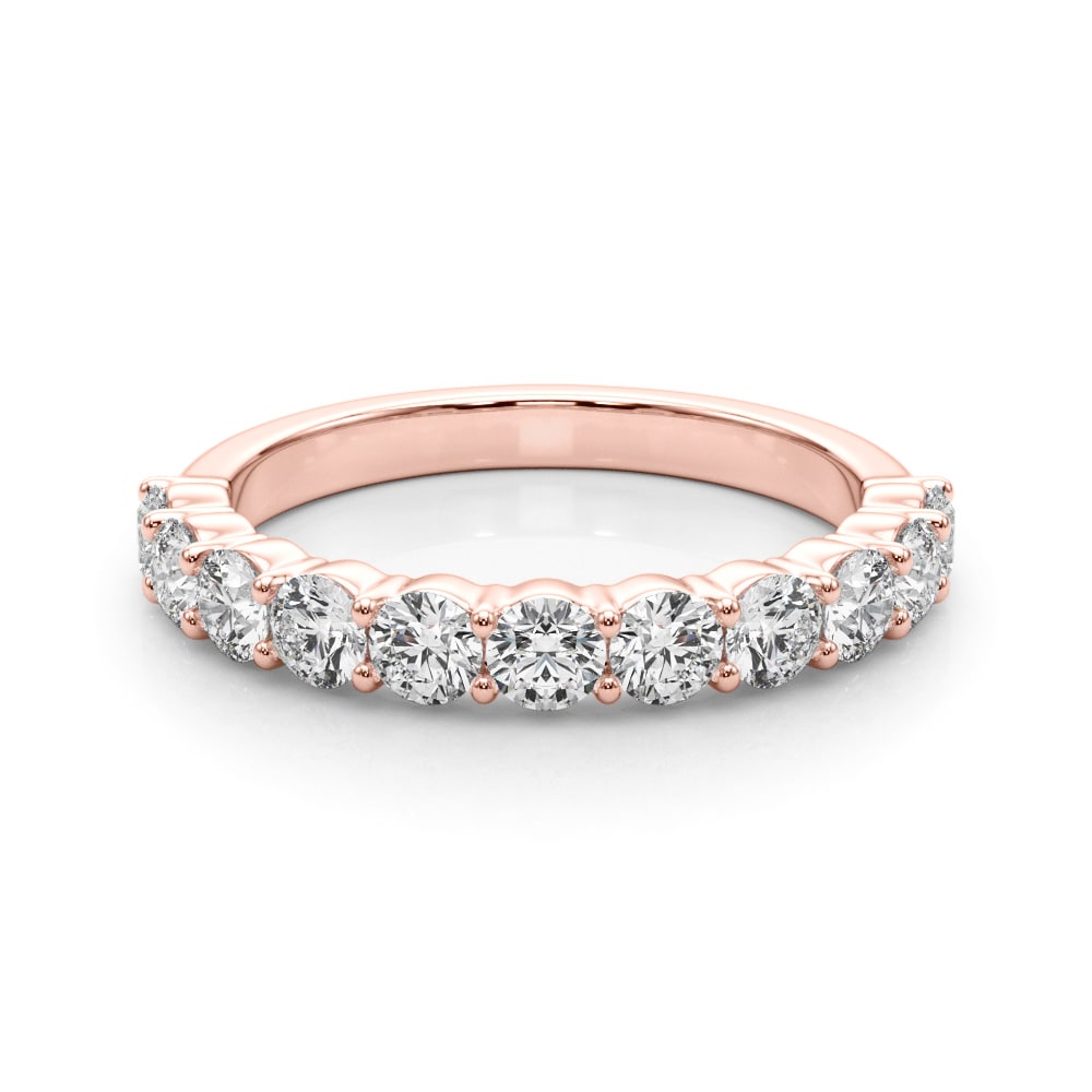 14K Rose Gold 1 ct tw New Style Diamond Wedding Ring