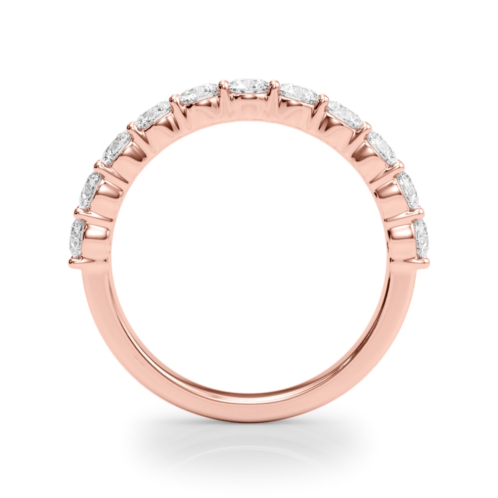 18K Rose Gold 1 ct tw New Style Diamond Wedding Ring