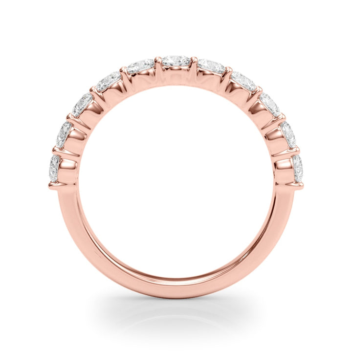 18K Rose Gold 1 ct tw New Style Diamond Wedding Ring