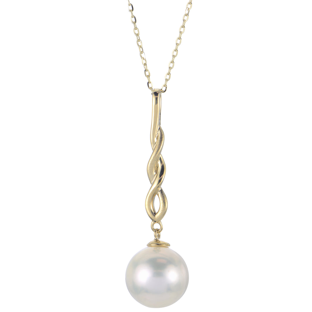 14KT Yellow Gold Freshwater Pearl Pendant